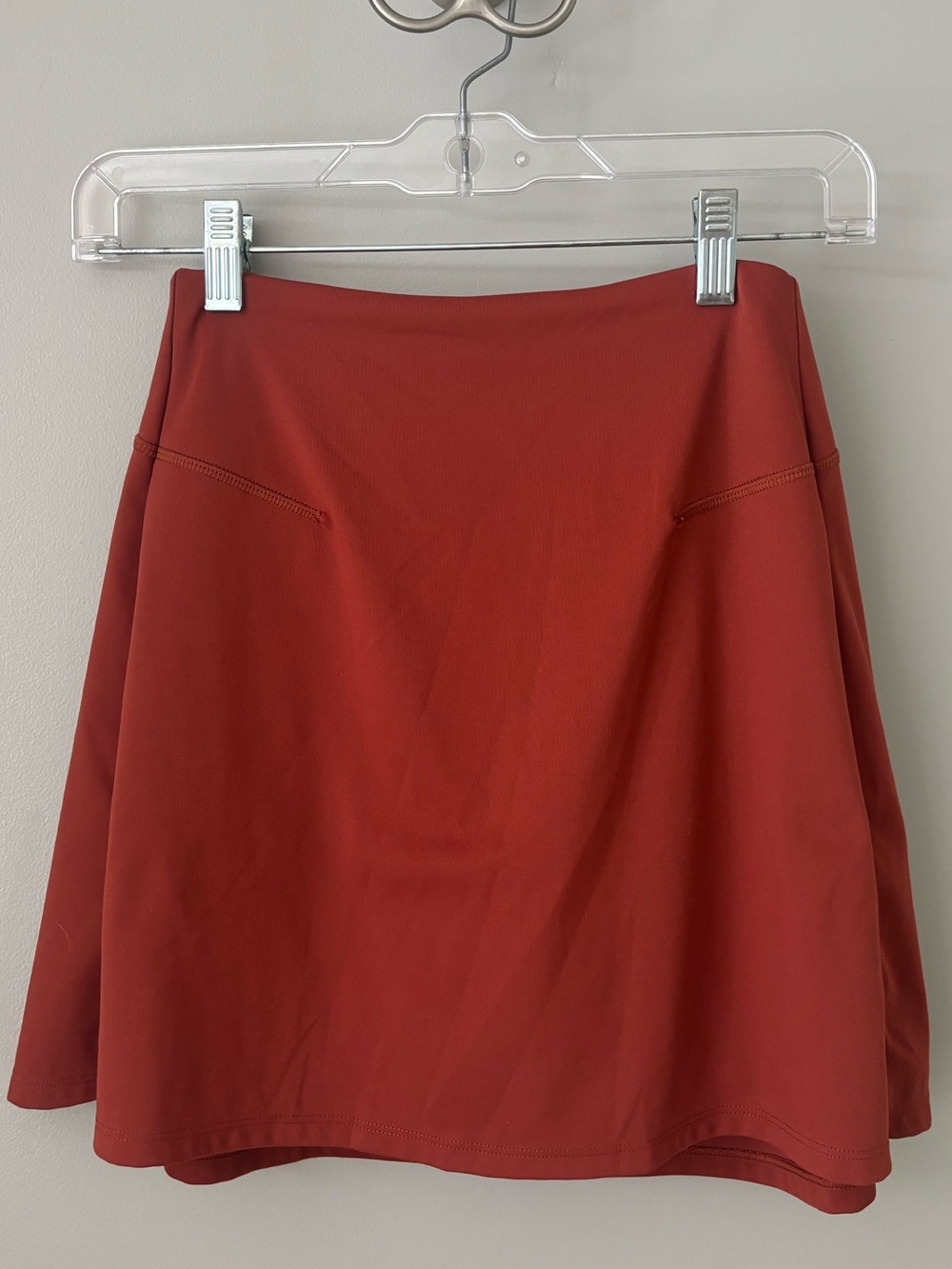 Old Navy Active Powersoft Rust Orange High Rise Skort XS